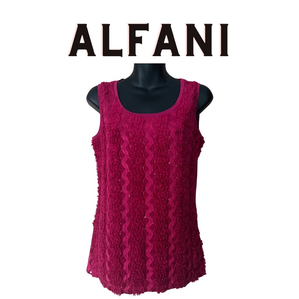ALFANI - SIZE SMALL- RED CAMISOLE